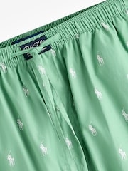 Polo Ralph Lauren Green Ground Player Pyjama Bottoms - Image 5 of 5