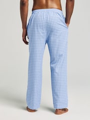 Polo Ralph Lauren Blue Check Pyjama Bottoms - Image 2 of 5