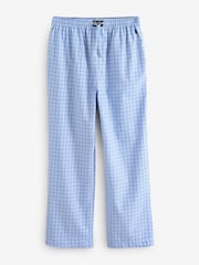 Polo Ralph Lauren Blue Check Pyjama Bottoms - Image 4 of 5