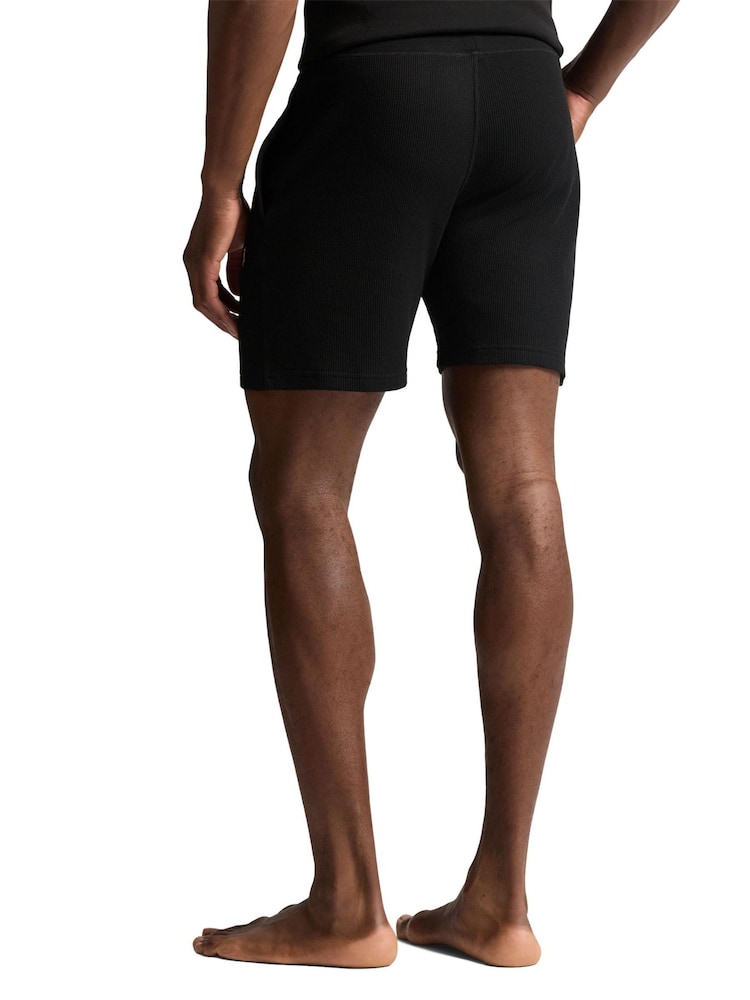 Polo Ralph Lauren Light Blue Waffle Jersey Shorts - Image 2 of 4