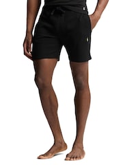 Polo Ralph Lauren Light Blue Waffle Jersey Shorts - Image 3 of 4
