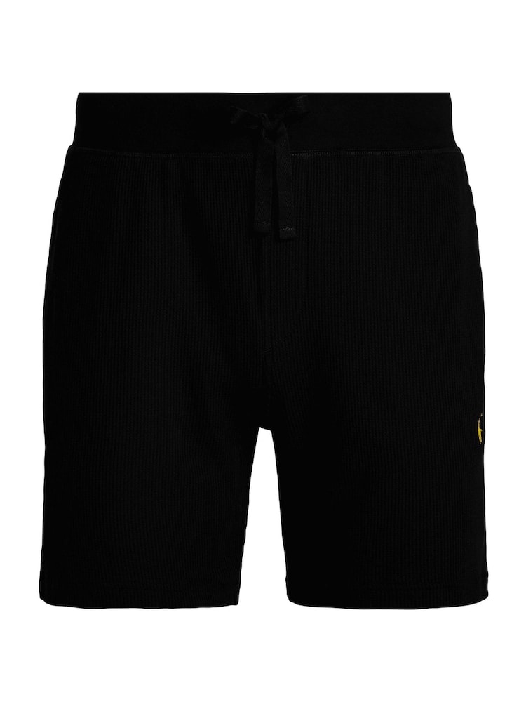 Polo Ralph Lauren Light Blue Waffle Jersey Shorts - Image 4 of 4