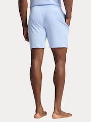 Синий - Polo Ralph Lauren шорты из хлопкового трикотажа - Изображение 2 из 4