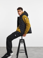 Snowdonia Green Half Zip Hooded Fleece - Image 3 of 4