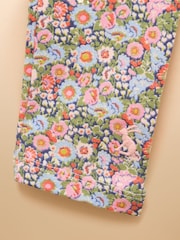 Joules Girls' Deedee Pink Ditsy Jersey Leggings - Image 5 of 5