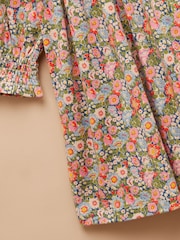 Joules Girls' Gracie Multi Ditsy Printed Jersey Dress - Image 4 of 5