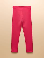 Joules Girls' Deedee Navy Blue Two Pack Leggings - Image 3 of 4