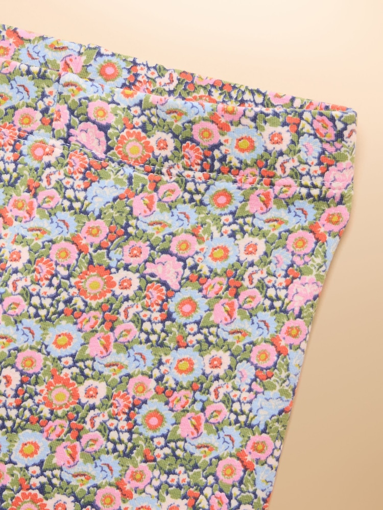 Joules Girls' Deedee Pink Two Pack Leggings - Image 4 of 4