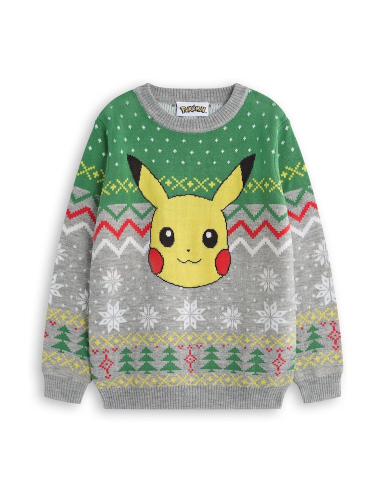 Vanilla Underground Pokemon Character Christmas Jumpers - Image 1 of 5