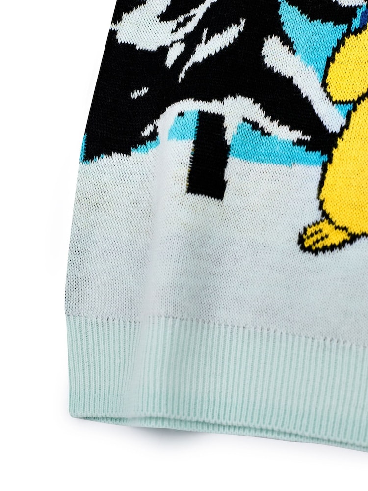 Vanilla Underground Blue Pokemon Character Christmas Jumpers - Image 5 of 6