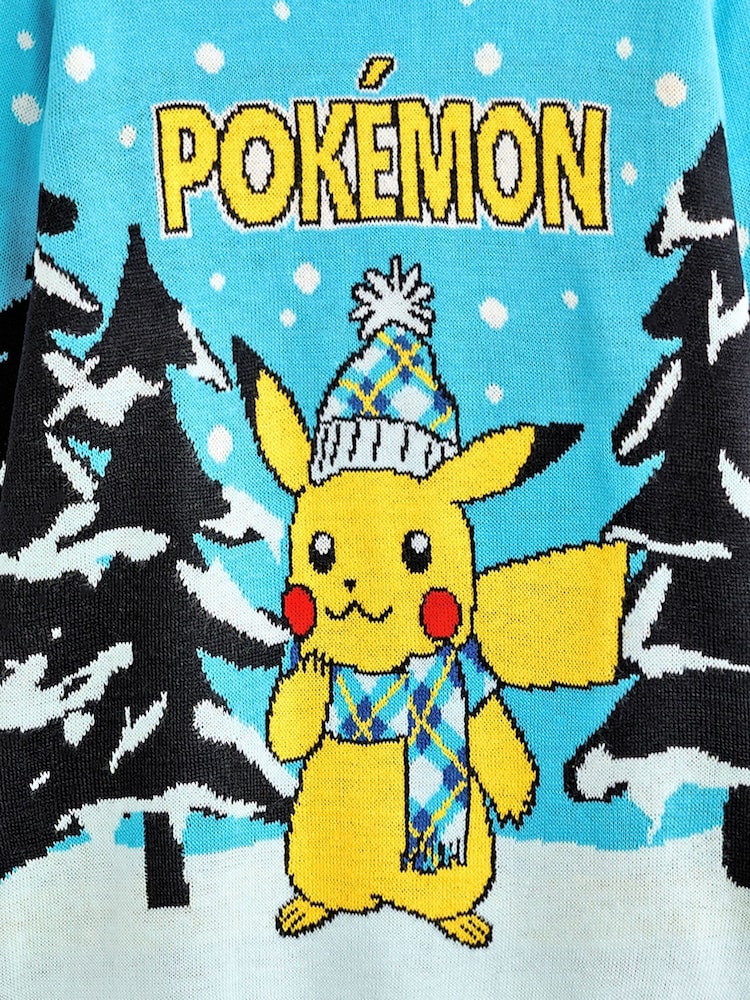 Vanilla Underground Pokemon Character Christmas Jumpers - Image 6 of 6