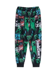Vanilla Underground Black Boys Minecraft Pyjamas 2 Pack - Image 3 of 5