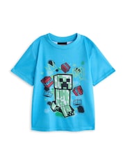Vanilla Underground Black Boys Minecraft Pyjamas 2 Pack - Image 4 of 5