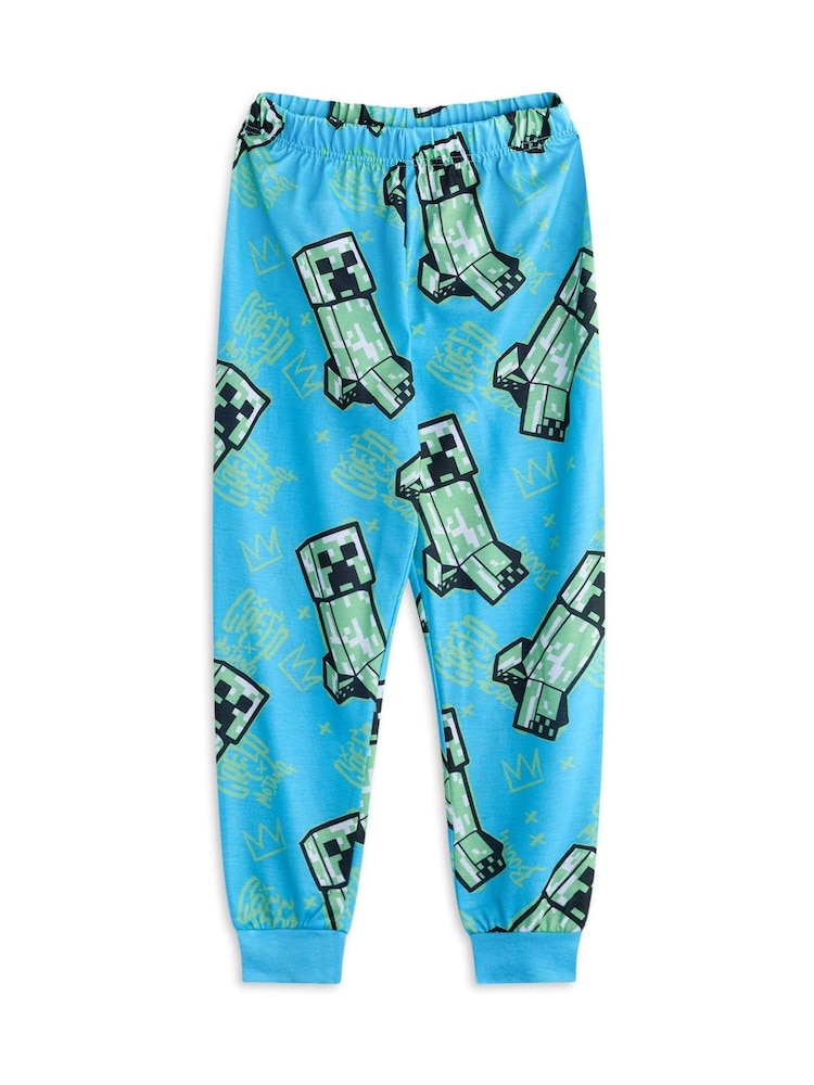 Vanilla Underground Black Boys Minecraft Pyjamas 2 Pack - Image 5 of 5
