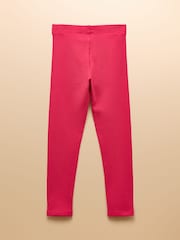 Joules Girls' Deedee Pink Jersey Leggings - Image 2 of 4