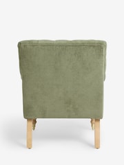 Laura Ashley Stretton Chenille Hedgerow Green Ropsley Accent Chair - Image 8 of 8