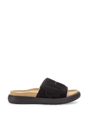 Gabor Adios Suede Mule Style Black Sandals - Image 1 of 5
