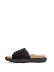Gabor Adios Suede Mule Style Black Sandals - Image 2 of 5
