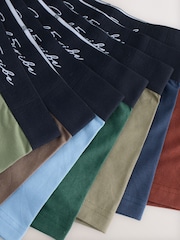 Autumnal Multi with Black Waistband Subscribe Trunks (2-16yrs) - Image 11 of 11