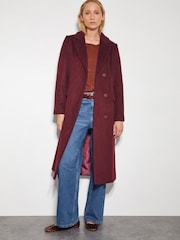 Monsoon Red Arabella A-Line Coat - Image 1 of 3