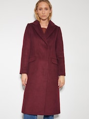 Monsoon Red Arabella A-Line Coat - Image 2 of 3
