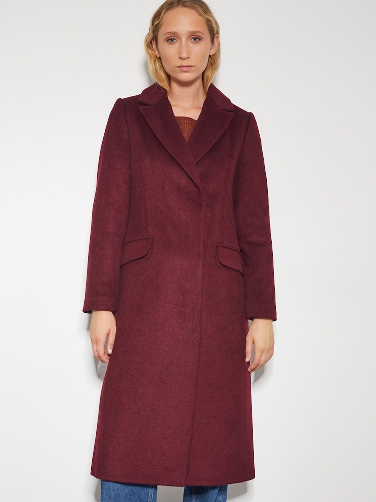 Monsoon Red Arabella A-Line Coat - Image 2 of 3