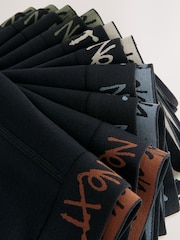 Black with Grafitti Next Waistband Trunks 10 Pack (1.5-16yrs) - Image 13 of 14