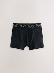 Black with Grafitti Next Waistband Trunks 10 Pack (1.5-16yrs) - Image 2 of 14