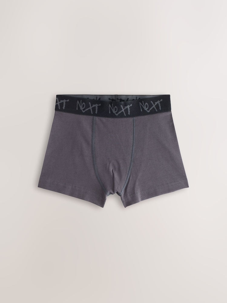 Neutral Multi Colour Boxers 5 Pack (2-16yrs) - Image 2 of 9
