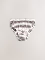 Green/Ecru Stripe 100% Cotton Printed Briefs 5 Pack (1.5-10yrs) - Image 5 of 9