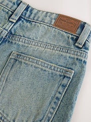 Blue Tint Extra Long Jort 100% Cotton Denim Shorts (3-16yrs) - Image 10 of 11