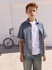 Blue Tint Extra Long Jort 100% Cotton Denim Shorts (3-16yrs) - Image 5 of 11