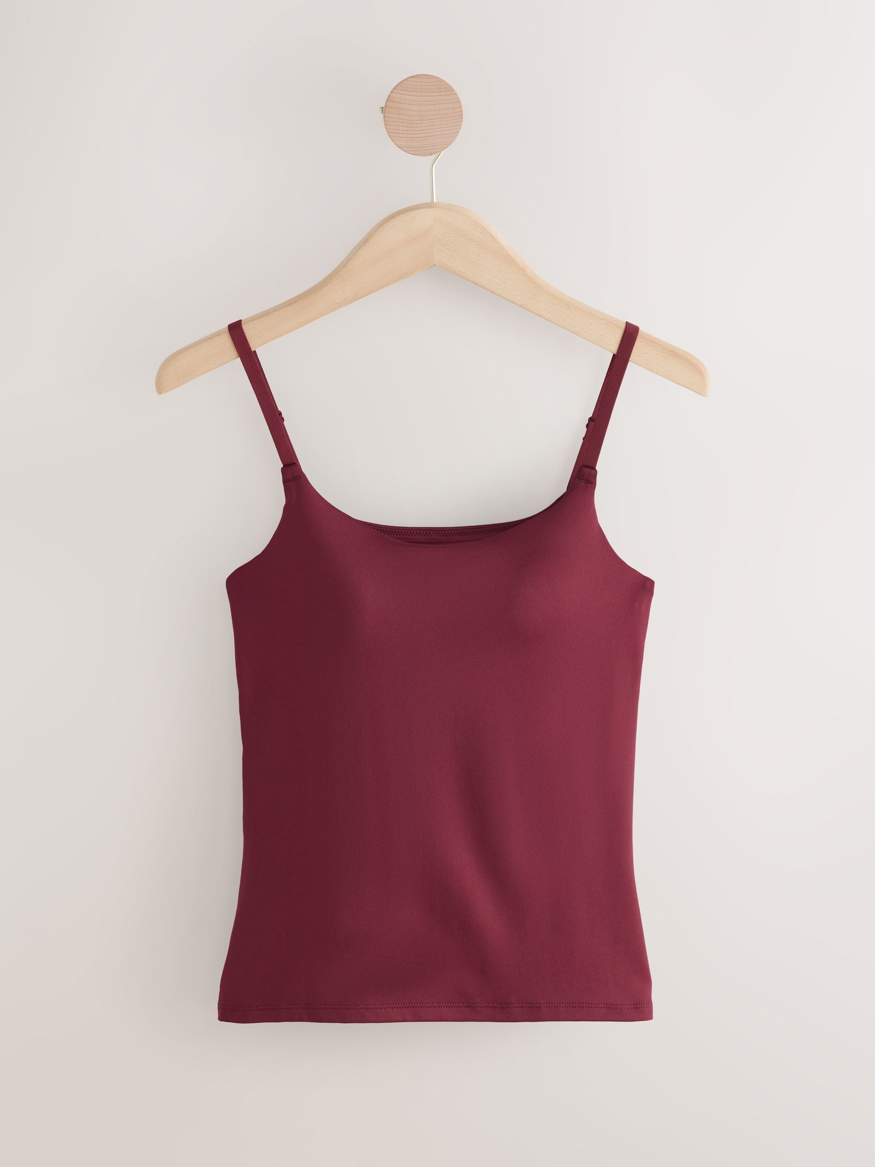 Buy Berry Hidden Support Microfibre Cami Top from Next Romania