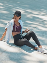 Black Anti Leak Sculpting Full Length Leggings - Image 7 of 11