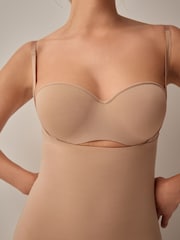 Praline Nude Shaping Medium Control Premium Cotton Wear Your Own Bra Slip - Image 6 of 9