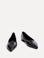 Linzi Black Orian Pointed Toe Ballet Flats - Image 3 of 5