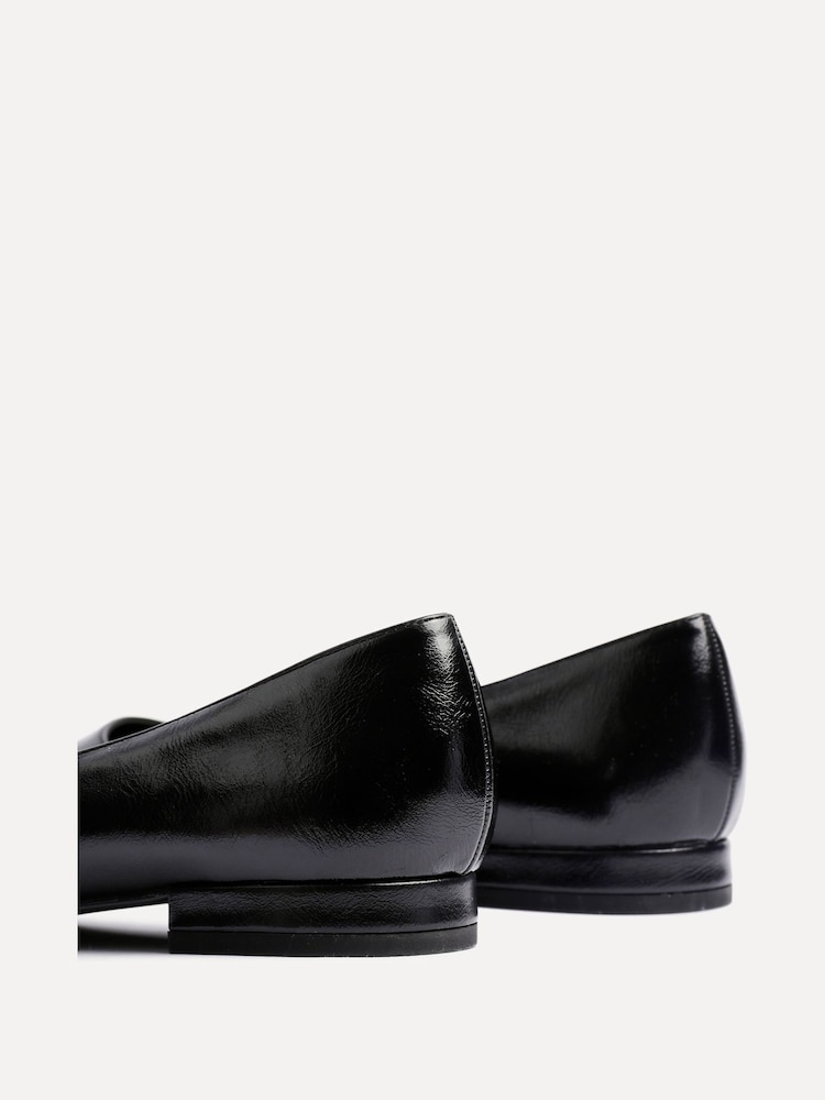 Linzi Black Orian Pointed Toe Ballet Flats - Image 5 of 5