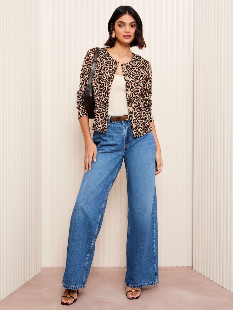 Bruin - Friends Like These Gold Button Tailored Jacquard Blazer - Image 3 of 5