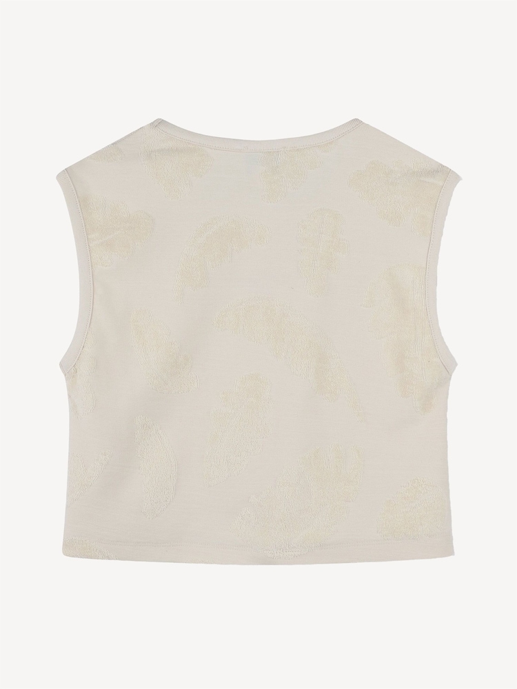 KENZO KIDS Natural Logo Palm Tree Tank Top And Shorts Set - Image 2 of 4