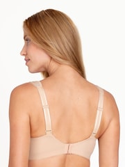 Bēšs - Miss Mary of Sweden gludi nosedzošs krūšturis bez stīpiņām - Attēls 3 no 3