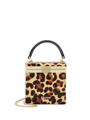 Dune London Animal Print Everlong Micro Bag - Image 2 of 5