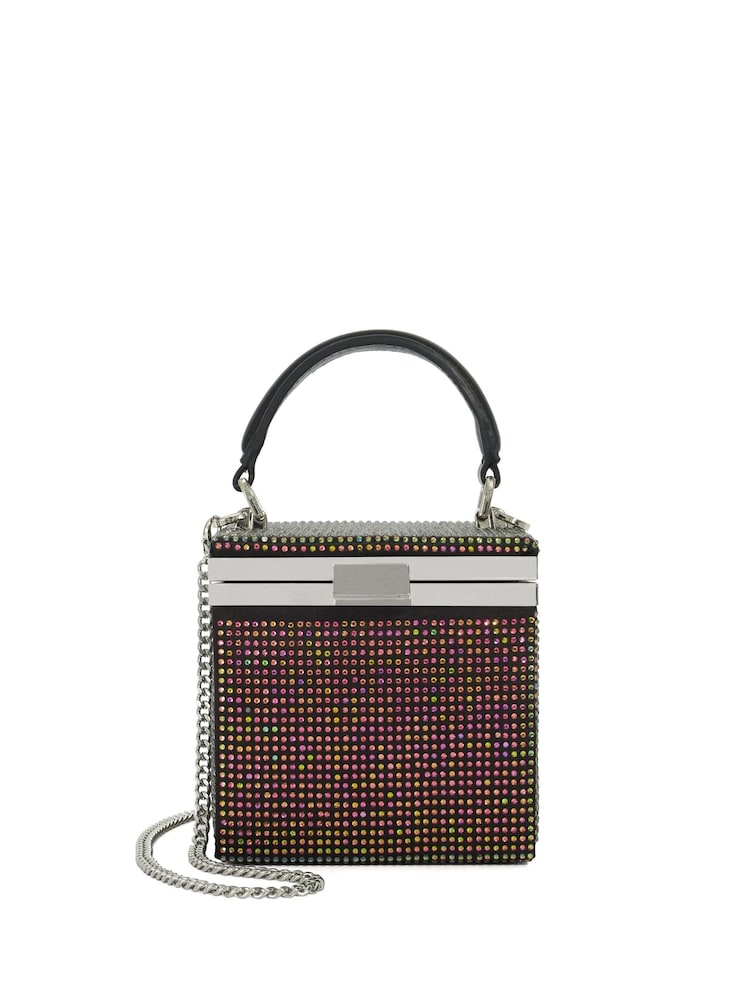 Dune London Black Everlong Micro Bag - Image 2 of 5