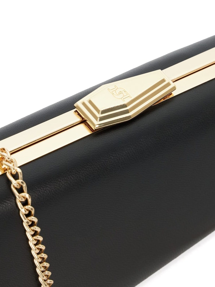Dune London Black Balancing Clutch Bag - Image 4 of 5