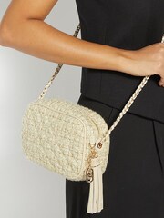 Dune London Natural Chancery Cross-Body Bag - Image 1 of 5