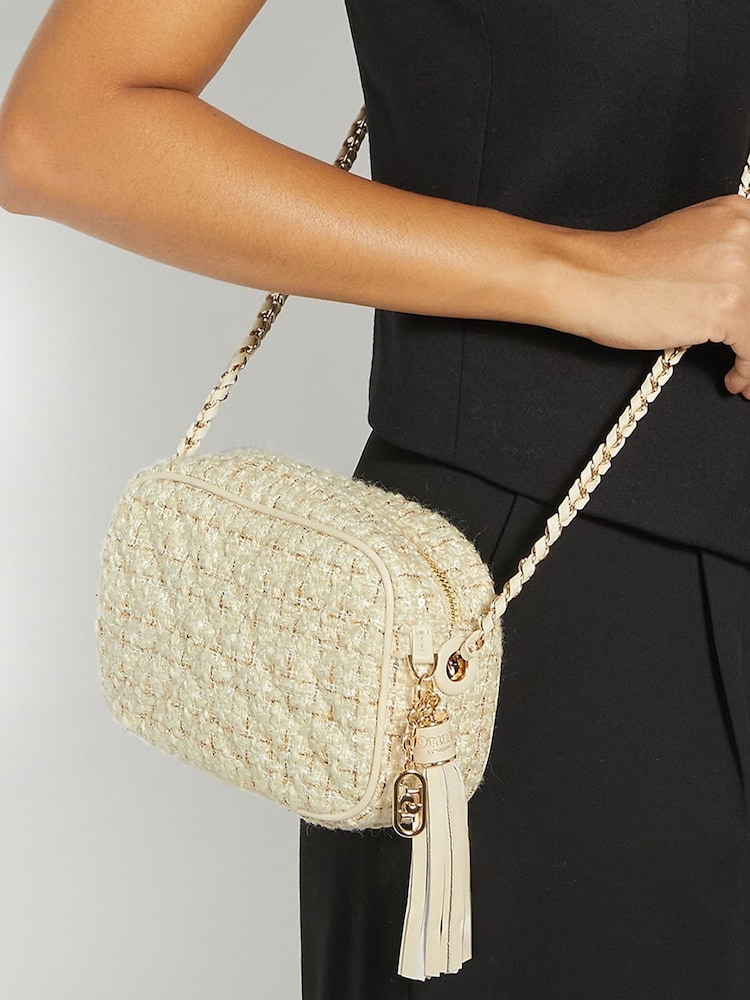 Dune London Natural Chancery Cross-Body Bag - Image 1 of 5