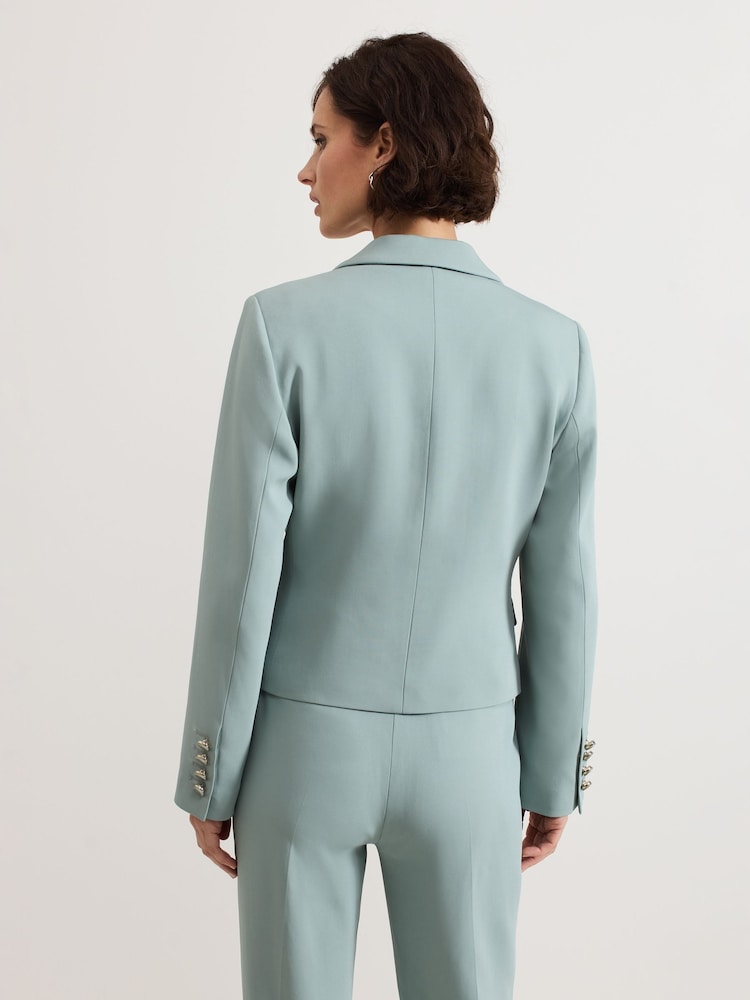 Phase Eight Bowen Eau De Nil Crop Suit Jacket - Imagen 2 de 6