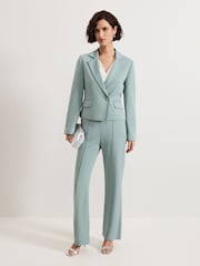 Phase Eight Bowen Eau De Nil Crop Suit Jacket - Imagen 4 de 6