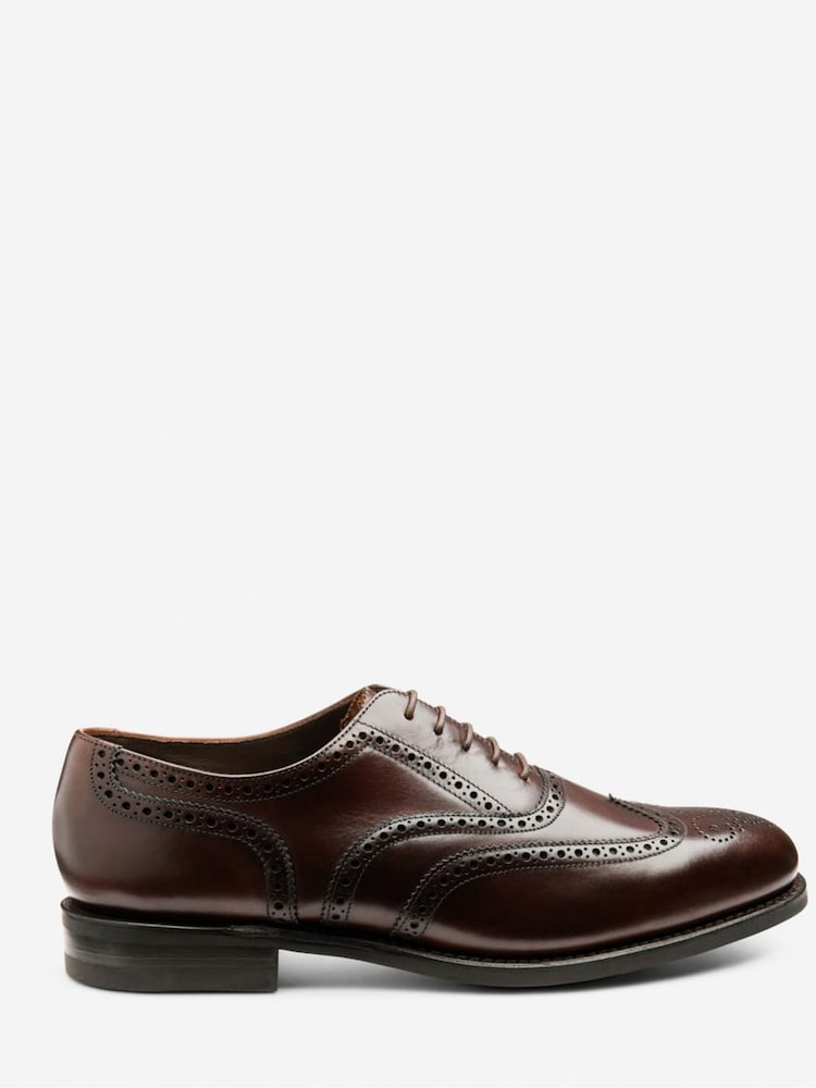 Loake Oxford iz telečjega usnja Brown Brogues - Slika 1 iz 4