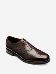 Loake Oxford iz telečjega usnja Brown Brogues - Slika 2 iz 4