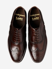 Loake Oxford iz telečjega usnja Brown Brogues - Slika 3 iz 4